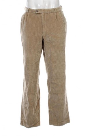 Pantaloni raiați de bărbați Unbranded, Mărime XL, Culoare Bej, Preț 85,99 Lei