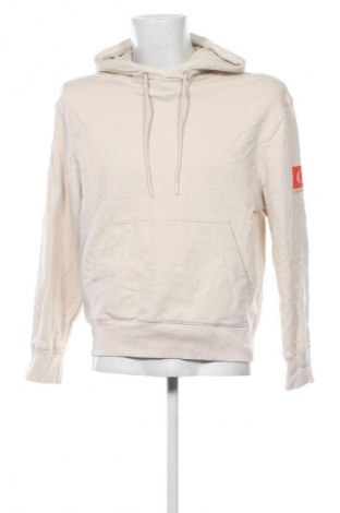 Мъжки поларен суитшърт Calvin Klein Jeans, Размер M, Цвят Бежов, Цена 36,81 €