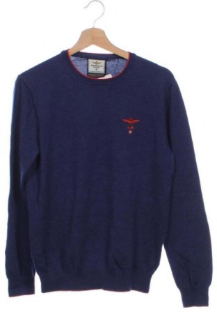 Pulover de bărbați Aeronautica Militare, Mărime L, Culoare Albastru, Preț 162,99 Lei