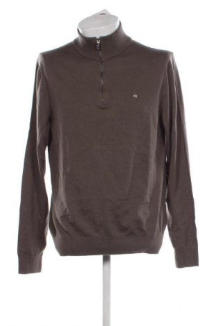 Męski sweter Calvin Klein, Rozmiar XL, Kolor Brązowy, Cena 539,99 zł