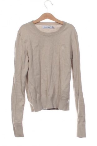 Ανδρικό πουλόβερ Calvin Klein, Μέγεθος XS, Χρώμα  Μπέζ, Τιμή 39,99 €