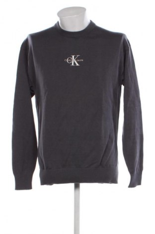 Herrenpullover Calvin Klein Jeans, Größe L, Farbe Grau, Preis 122,99 €