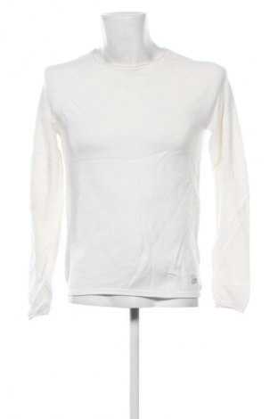 Herrenpullover Jack & Jones, Größe M, Farbe Ecru, Preis € 14,99