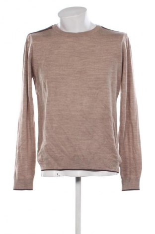 Ανδρικό πουλόβερ Koton, Μέγεθος M, Χρώμα  Μπέζ, Τιμή 15,35 €