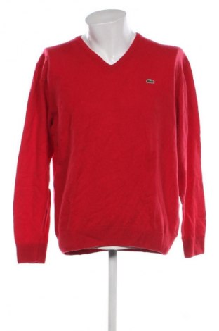Pulover de bărbați Lacoste, Mărime XXL, Culoare Roșu, Preț 262,99 Lei