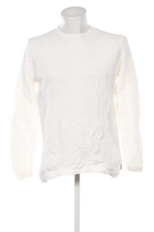 Pulover de bărbați Only & Sons, Mărime XL, Culoare Alb, Preț 38,99 Lei