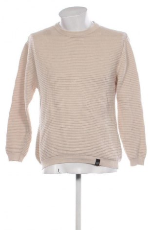 Мъжки пуловер Pull&Bear, Размер M, Цвят Екрю, Цена 11,24 €