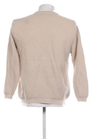 Мъжки пуловер Pull&Bear, Размер M, Цвят Екрю, Цена 11,24 €