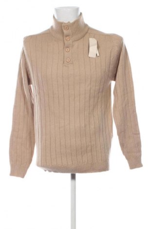 Pulover de bărbați Question?, Mărime L, Culoare Bej, Preț 95,99 Lei