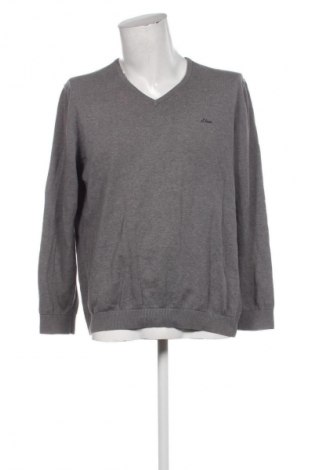 Pánský svetr  S.Oliver, Velikost XL, Barva Šedá, Cena  559,00 Kč