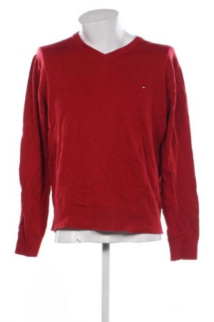 Pánský svetr  Tommy Hilfiger, Velikost XXL, Barva Červená, Cena  809,00 Kč