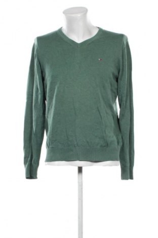 Męski sweter Tommy Hilfiger, Rozmiar M, Kolor Zielony, Cena 110,99 zł