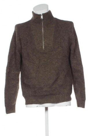 Męski sweter Zara, Rozmiar XL, Kolor Brązowy, Cena 66,99 zł