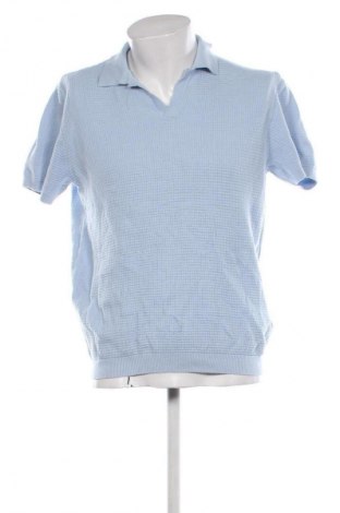 Мъжки пуловер Zara, Размер L, Цвят Син, Цена 10,22 €