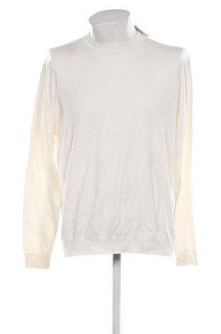 Мъжки пуловер Zara, Размер L, Цвят Бял, Цена 15,84 €