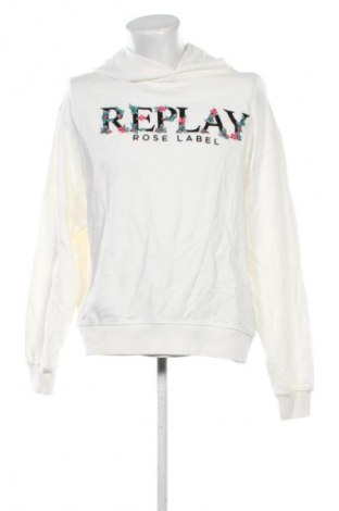 Férfi sweatshirt Replay, Méret XL, Szín Fehér, Ár 44 769 Ft