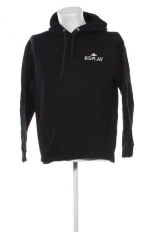 Hanorac de bărbați Replay, Mărime M, Culoare Negru, Preț 259,99 Lei