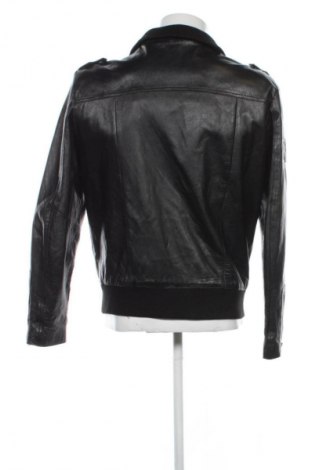 Pánska kožená bunda  Bruno Banani, Veľkosť M, Farba Čierna, Cena  61,53 €