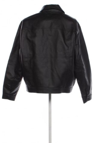 Herren Lederjacke Calvin Klein Jeans, Größe XL, Farbe Schwarz, Preis 224,99 €