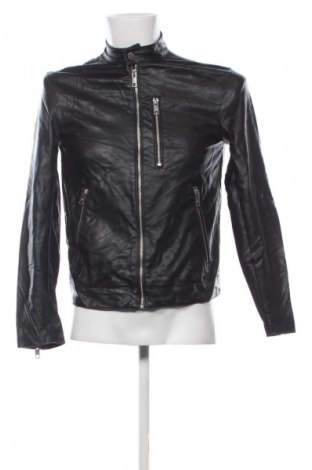 Pánska kožená bunda  H&M, Veľkosť S, Farba Čierna, Cena  24,95 €
