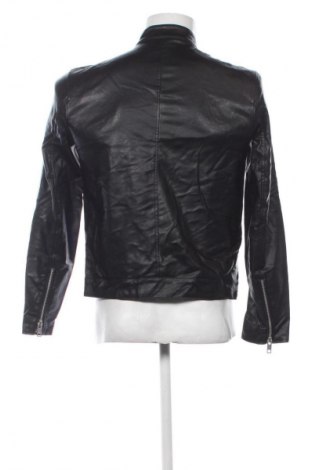 Pánska kožená bunda  H&M, Veľkosť S, Farba Čierna, Cena  24,95 €