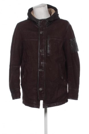 Pánska kožená bunda  Milestone, Veľkosť L, Farba Hnedá, Cena  107,95 €