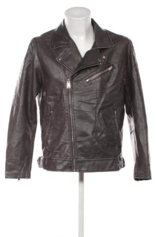 Pánska kožená bunda  Net, Veľkosť L, Farba Strieborná, Cena  25,95 €