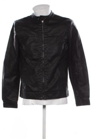 Férfi bőrdzseki Only & Sons, Méret S, Szín Fekete, Ár 20 259 Ft