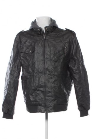 Geacă de piele pentru bărbati Unbranded, Mărime XXL, Culoare Gri, Preț 139,99 Lei