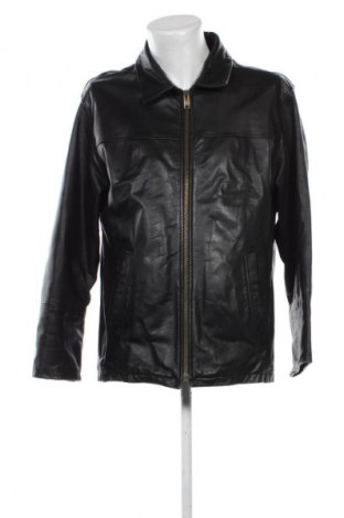 Мъжко кожено яке Unbranded, Размер XL, Цвят Черен, Цена 54,68 €