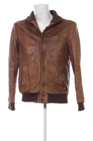 Pánská kožená bunda  Unbranded, Velikost M, Barva Hnědá, Cena  1 579,00 Kč
