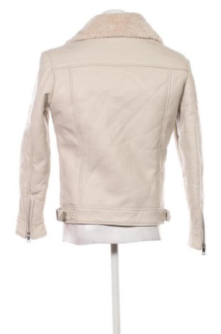Herren Lederjacke Zara, Größe S, Farbe Beige, Preis € 41,99