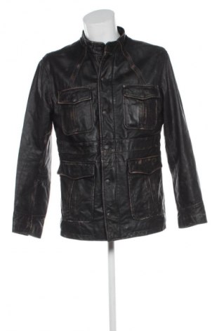 Herren Lederjacke Zara, Größe L, Farbe Schwarz, Preis € 86,99
