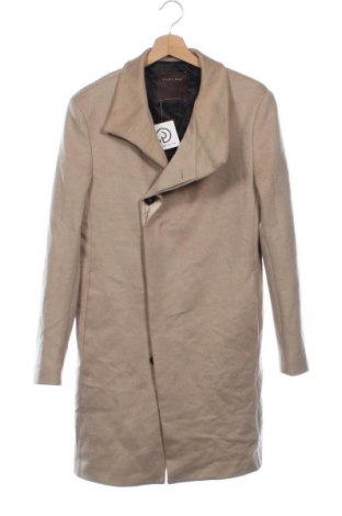 Palton de bărbați Zara, Mărime S, Culoare Bej, Preț 84,99 Lei
