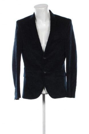 Sacou de bărbați River Island, Mărime L, Culoare Albastru, Preț 51,99 Lei