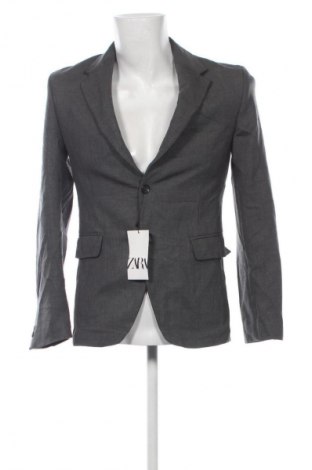 Ανδρικό σακάκι Zara, Μέγεθος S, Χρώμα Γκρί, Τιμή 30,99 €
