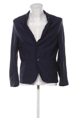 Sacou de bărbați Zara, Mărime L, Culoare Albastru, Preț 133,99 Lei