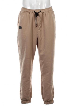 Мъжко спортно долнище SHEIN, Размер M, Цвят Бежов, Цена 10,01 €