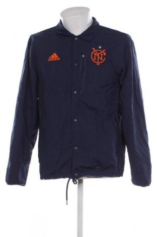 Ανδρικό μπουφάν Adidas, Μέγεθος M, Χρώμα Μπλέ, Τιμή 37,99 €