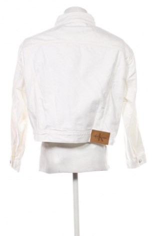 Herrenjacke Calvin Klein Jeans, Größe S, Farbe Weiß, Preis 134,99 €