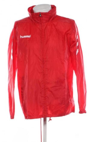 Ανδρικό μπουφάν Hummel, Μέγεθος L, Χρώμα Κόκκινο, Τιμή 20,99 €