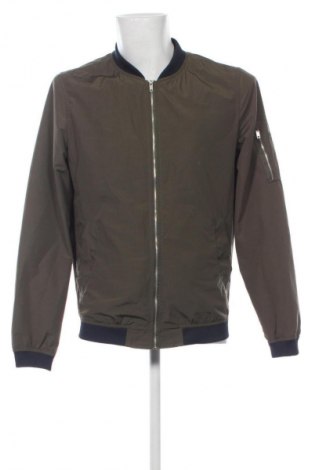 Ανδρικό μπουφάν Pull&Bear, Μέγεθος L, Χρώμα Πράσινο, Τιμή 17,99 €