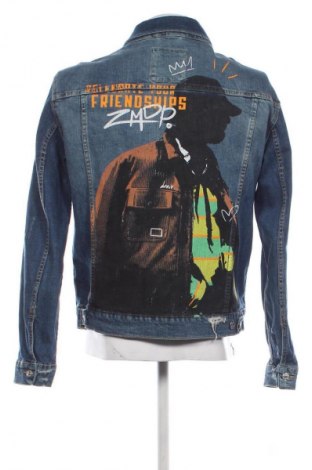 Мъжко яке Zara, Размер M, Цвят Син, Цена 17,89 €