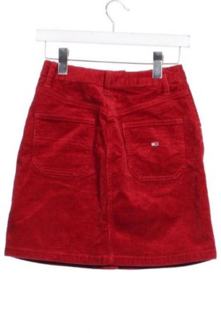 Szoknya Tommy Jeans, Méret XXS, Szín Piros, Ár 13 106 Ft