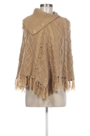 Poncho Yessica, Größe XL, Farbe Beige, Preis € 10,99