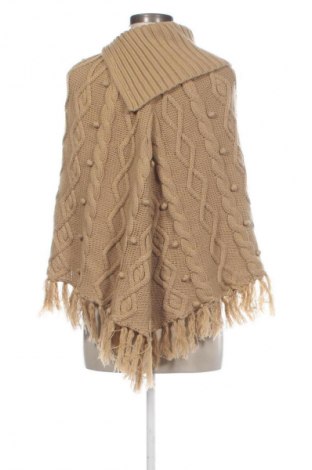 Poncho Yessica, Größe XL, Farbe Beige, Preis € 10,99