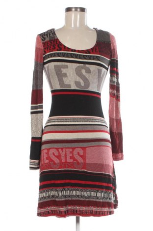 Kleid Desigual, Größe XS, Farbe Mehrfarbig, Preis 24,99 €