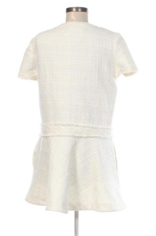 Sukienka Zara, Rozmiar L, Kolor ecru, Cena 61,99 zł