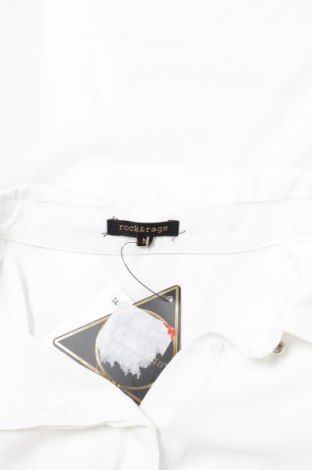 Γυναικείο πουκάμισο Rock&Rags, Μέγεθος M, Χρώμα Λευκό, Τιμή 11,34 €