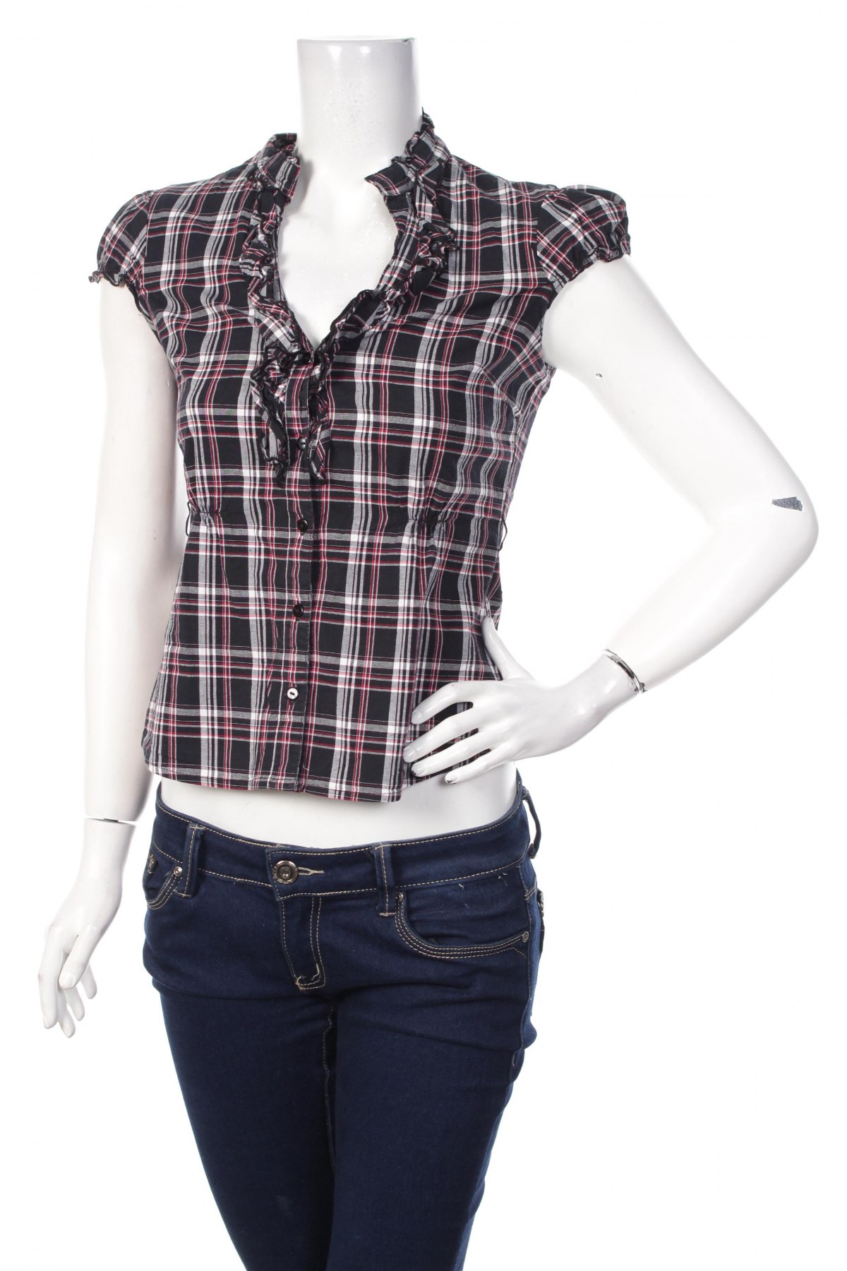 Γυναικείο πουκάμισο, Μέγεθος XS, Χρώμα Πολύχρωμο, Τιμή 10,52 €